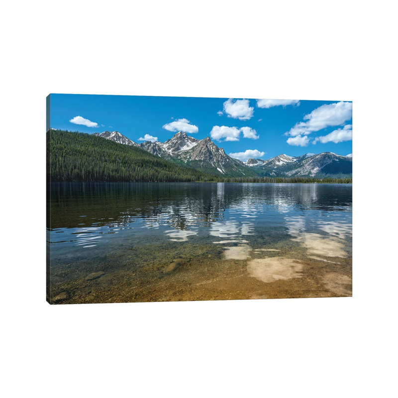 Stanley Lake by Louis Ruth - Wrapped Canvas Print, 20.32 cm H x 30.48 cm W