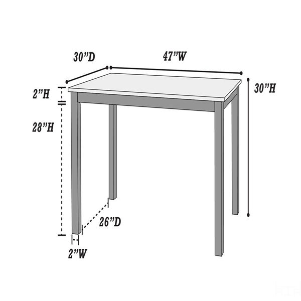 Dimensions du produit