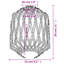 28cm H Lamp Shade in Black