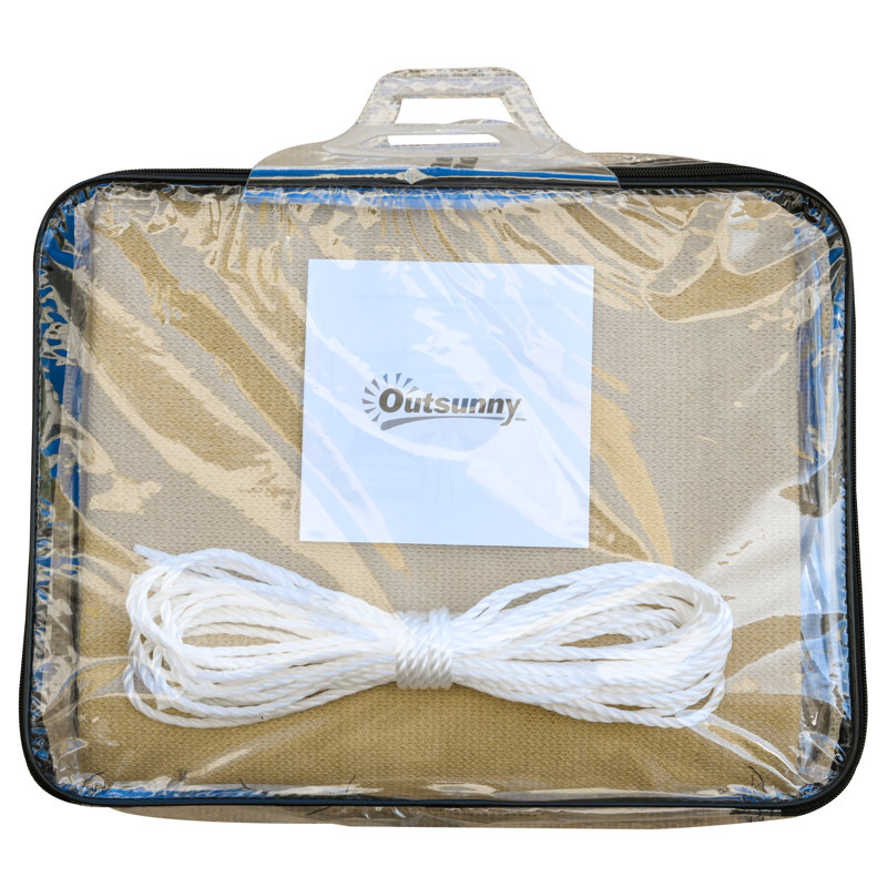 24' Square Shade Sail, Sand