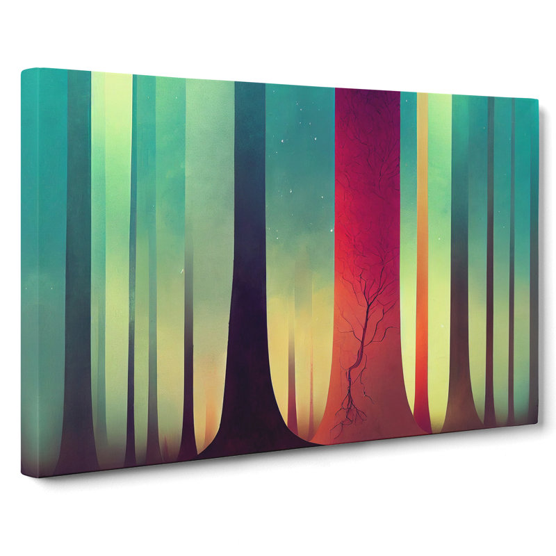 An Ethereal Forest - Wrapped Canvas