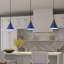 Luminaire suspendu conique à 1 lumière Zeno-148355663