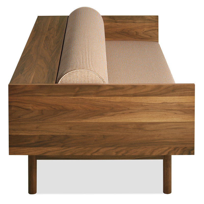 Souvenir Sofa, Walnut, Irving Copper Stripe