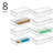 Bathroom Plastic Storage Bin Set