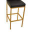 Madeline Upholstered Counter Stool with Metal Frame-87208028-87208029