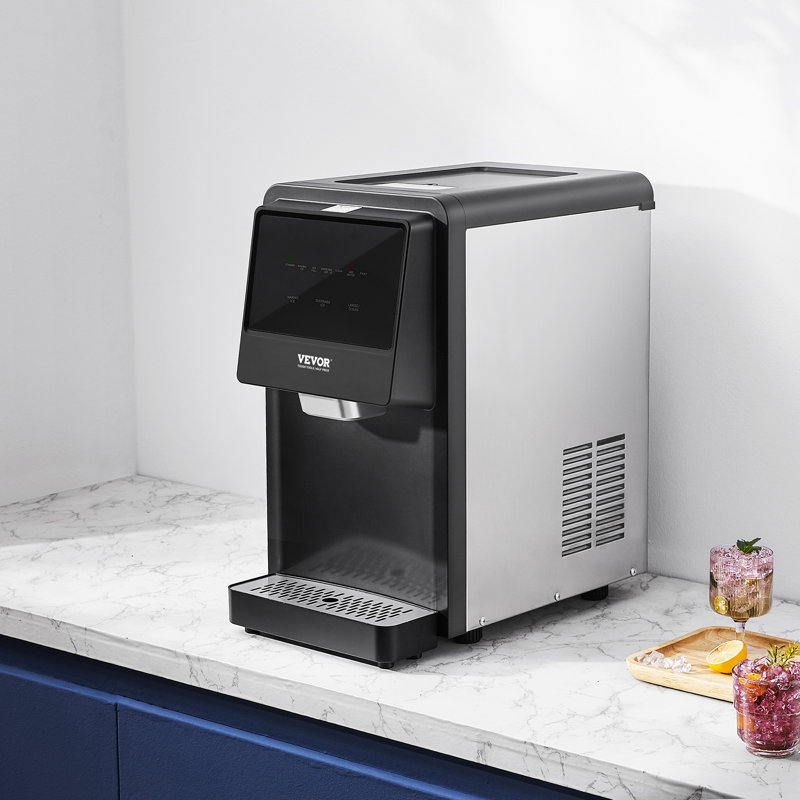 VEVOR 62 Lb. Daily Production Nugget Clear Ice Portable Ice Maker