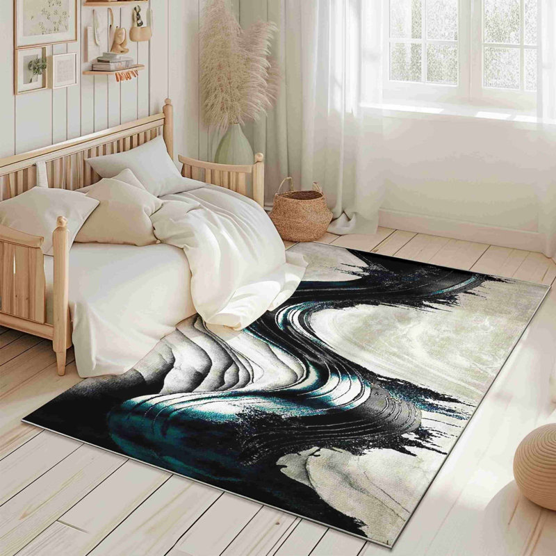 Tapis Carleen 1112 - vert, Rectangle 5 pi 3 po x 7 pi 6,5 po