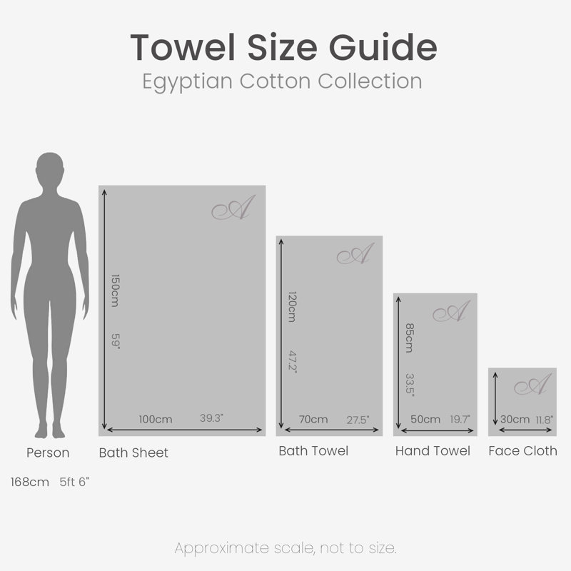 Luxury Egyptian-Quality Cotton Hand Towel Set, Sage Green