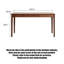 Bureau simple en bois massif avec tiroirs-1806161438