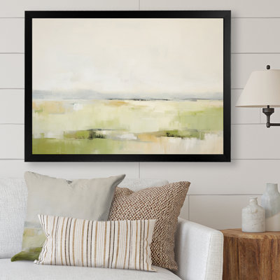 «Meadow Minimalist Pastoral II», reproduction sur toile