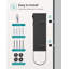 Lenka Steel Post Mounted Post Box-109681875-109681877