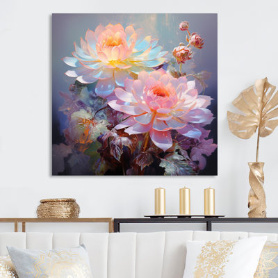 " Delicate Blossoming Succulent Tender Pastels "
