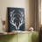 Antlers & Lights -Custom Wrapped Gallery Cavas-248740634