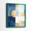 Série ABSTRACT Dxxv - reproduction encadrée de qualité supérieure - prête à être accrochée - aucun clou requis-629861258-629861302