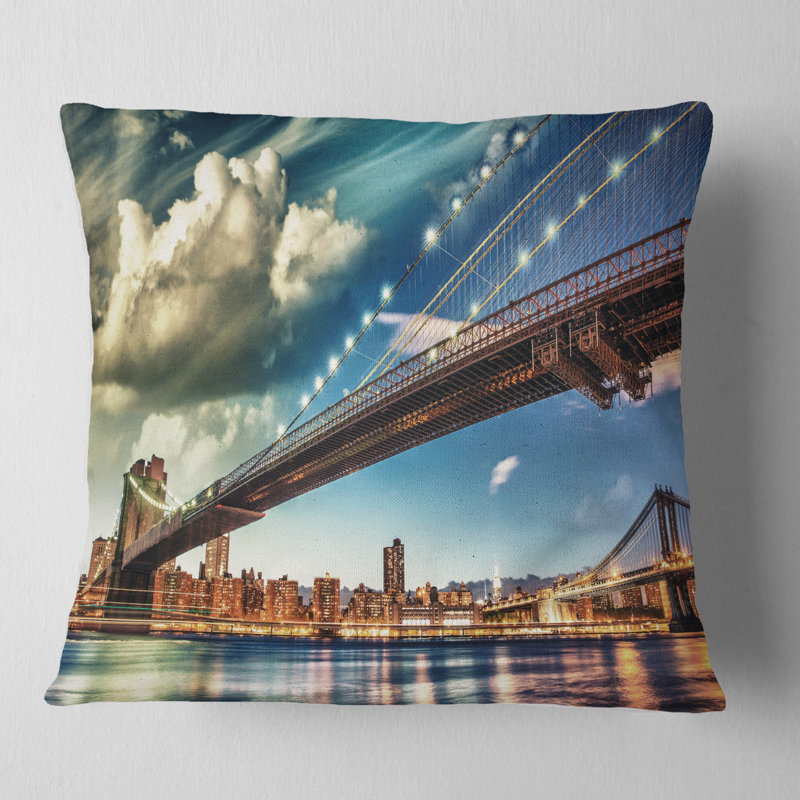 Photo Manhattan Skyline à L'oreiller D'été Cityscape