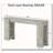 Wooden Entryway Table,Console Table