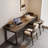 Light walnut Rectangular Solid Wood desk-818741795