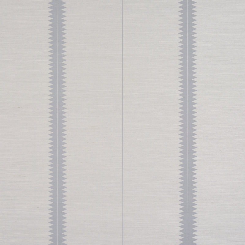 Bristle Striped Paper Wallpaper Roll, Dove