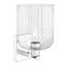Voile de mariée - 1 lumière - abat-jour de voile de mariée transparent - applique-636854131