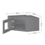 Armoire murale d'angle 12 po H-1329586341-1329586360