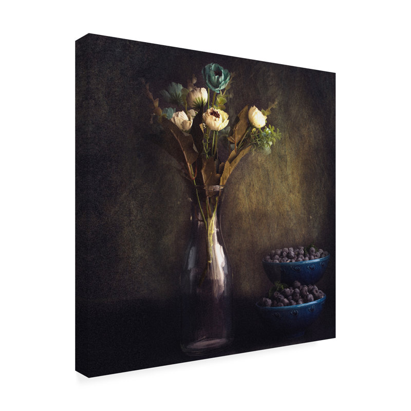 Farid Kazamil  Through The Window Canvas Art, 14" H x 14" W