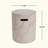 Outdoor/Indoor Lightweight Concrete Side Table With Side Handles