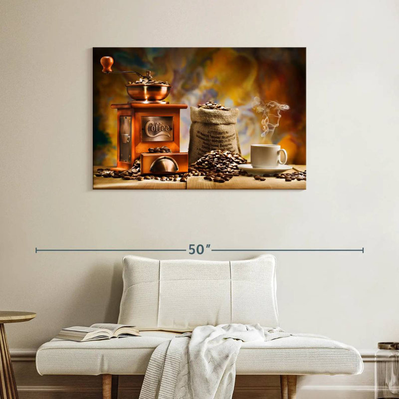 Yarlin Brewed Coffee, 26" H x 39" W