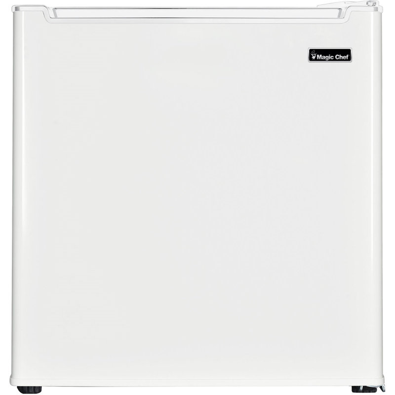 Magic Chef 1.7 Cubic Feet Freestanding Mini Fridge with Freezer, White