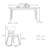 Simple sintered stone dining table set-105352924