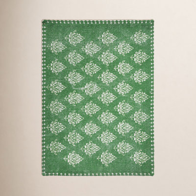 Leddy Cotton Geometric Rectangle Placemat