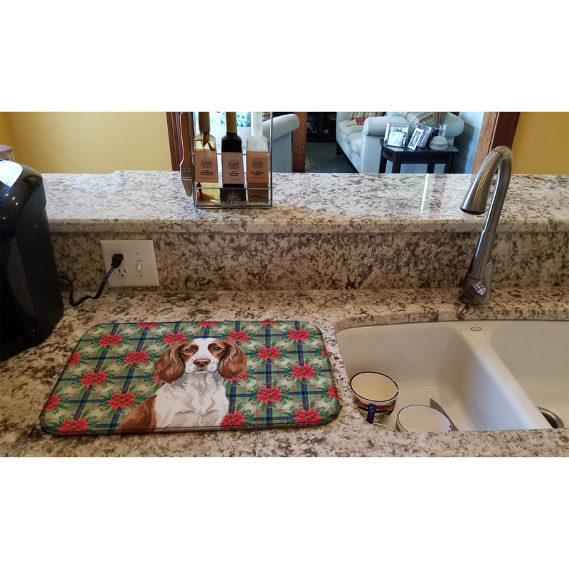 Tapis de séchage pour platoie de Noël