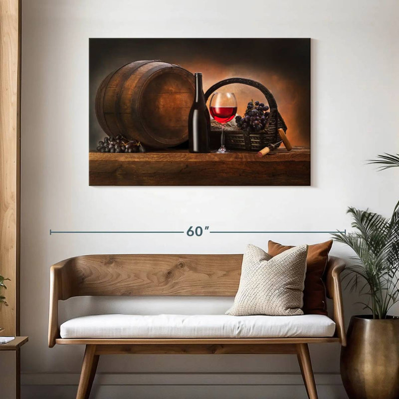 Dégustation de vin rouge Yarlin, H 30 po x l 45 po