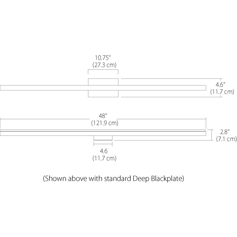 Nano Dimmable LED Bath Bar, Satin Nickel