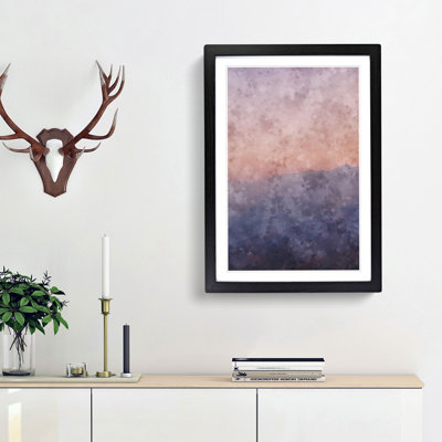Sunset in California - Framed Print