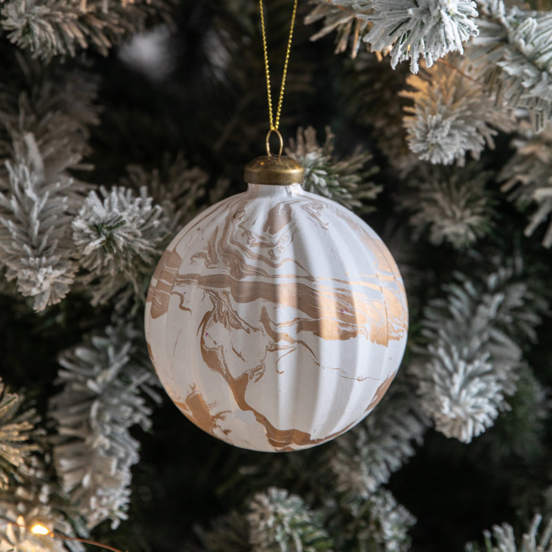 12cm Glass Bauble