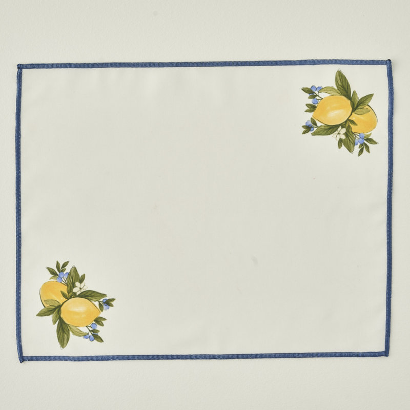 Napperon en coton Lemoncello