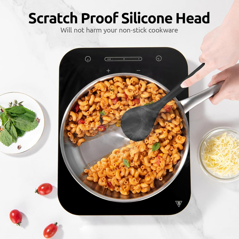 Solid & Slotted Kitchen Cooking Spoon 2PCS