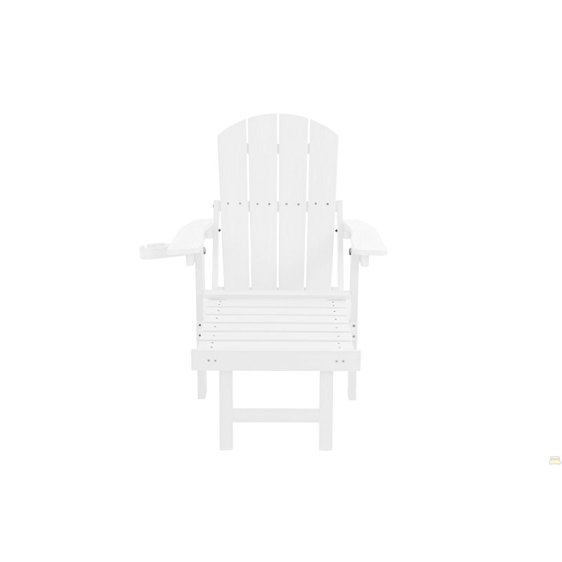 Chaises longues d'extérieur 2 pièces 2 pièces, Blanc