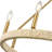 8-Light Candle Style Dimmable Wagon Wheel Chandelier