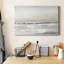 Distant brouillard - peinture sur toile tendue