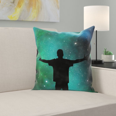 Microsuede Throw Pillow