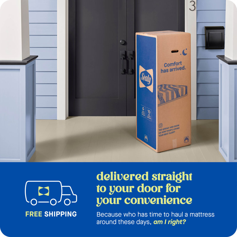 Sealy Dreamlife 12” Plush Foam Mattress-in-a-Box, Full