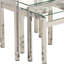 Glass Top Nesting Tables