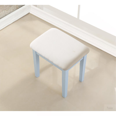 Ensemble coiffeuse et tabouret de maquillage Moniys