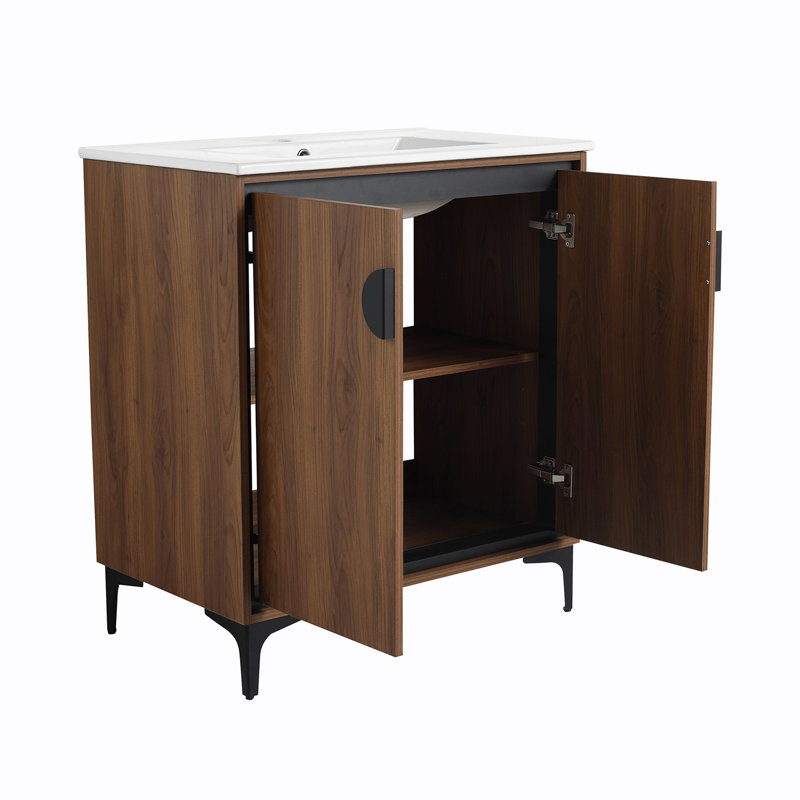 Meuble-lavabo de 30 po avec lavabo supérieur