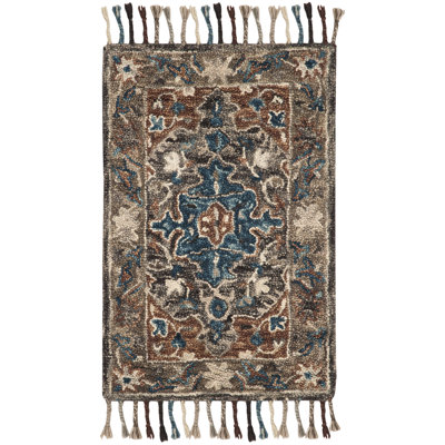 Vahakn Hand Tufted Wool Oriental Rug