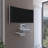 Floating Shelf, 2 Tier-Shelf Wall Unit With Cable Management