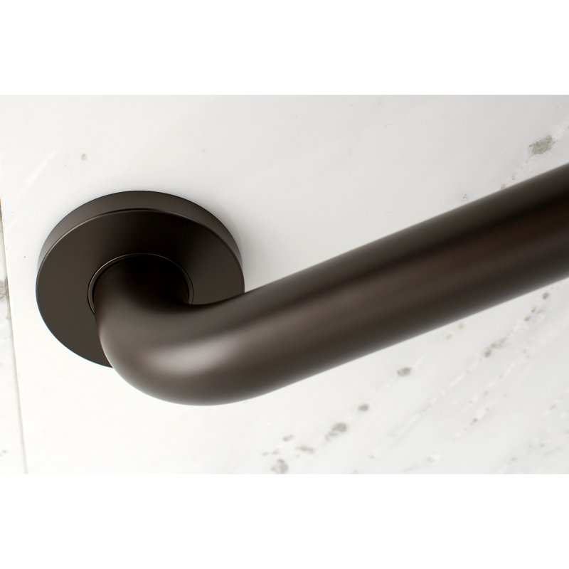 Barre d'appui de 1-1 / 4 po Kingston Brass Meridian, Bronze huilé, l 20,81 po