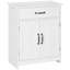 Armoire de salle de bain moderne avec portes Modern, blanc