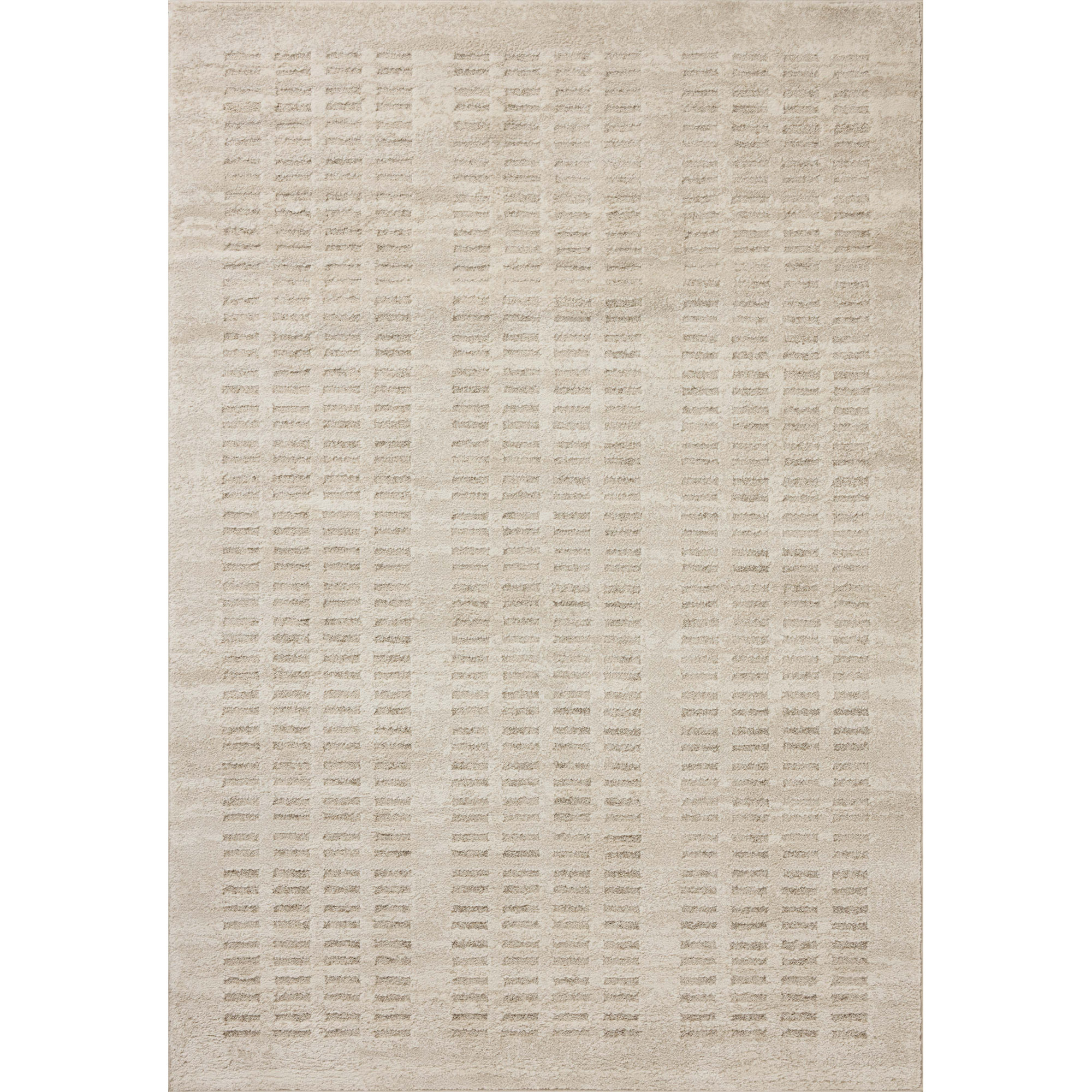 Amber Lewis x Loloi Monty  Ivory / Beige Area Rug, Rectangle 2'7" x 4'0"